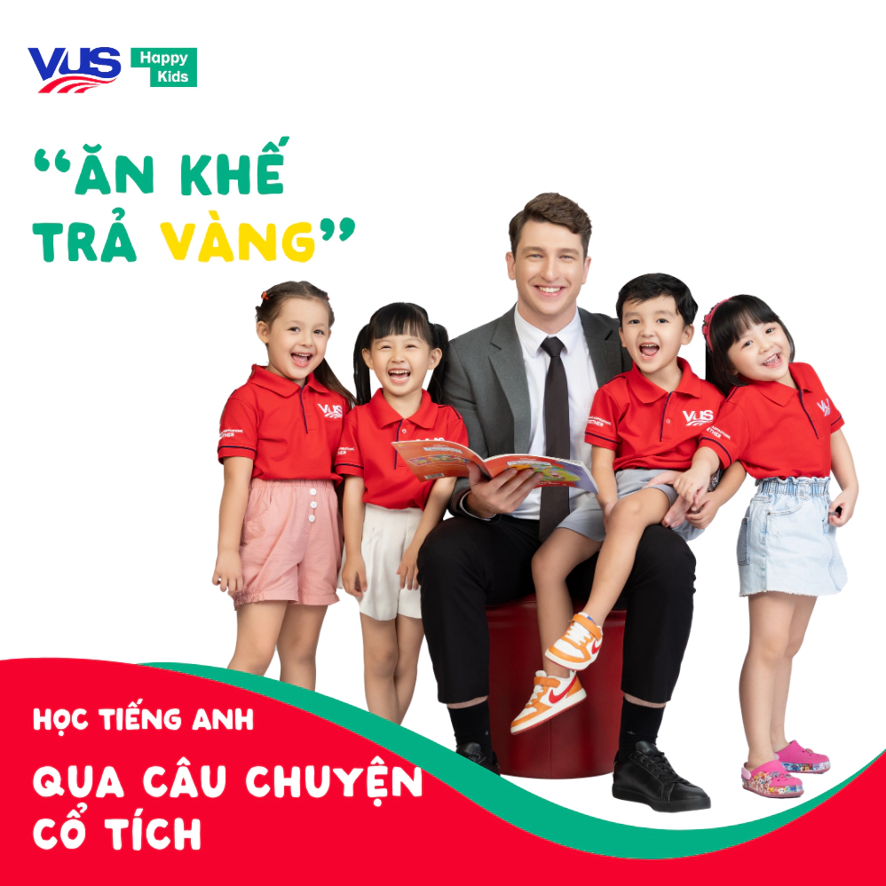 Học tiếng Anh qua câu chuyện cổ tích - ĂN KHẾ TRẢ VÀNG