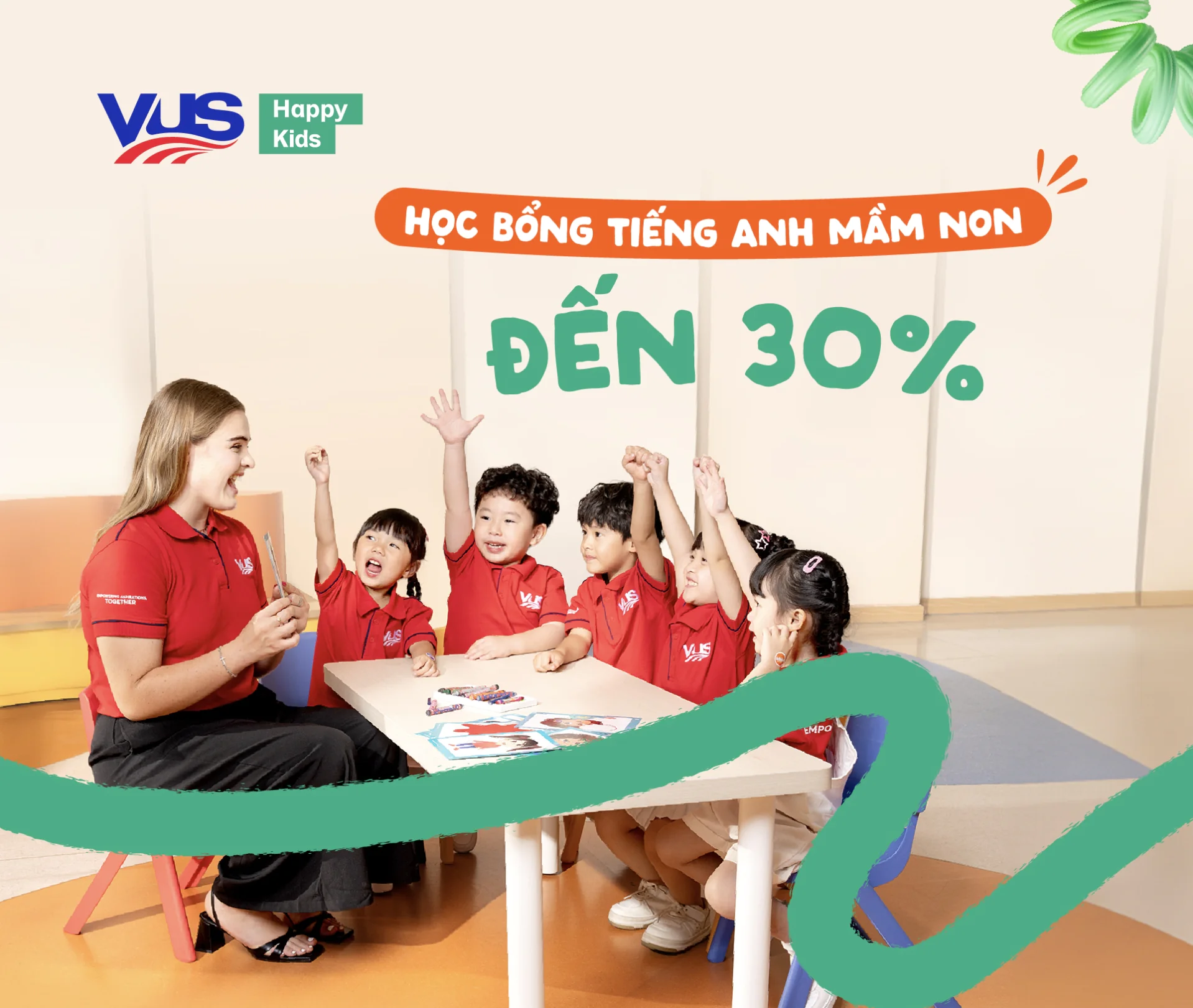 Học bổng lên đến 30% - HK - english.vus.edu.vn