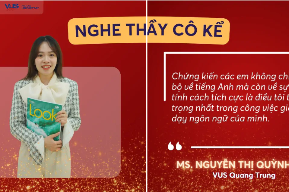 Nghe thầy cô kể - cùng tận hưởng hành trình học ngôn ngữ