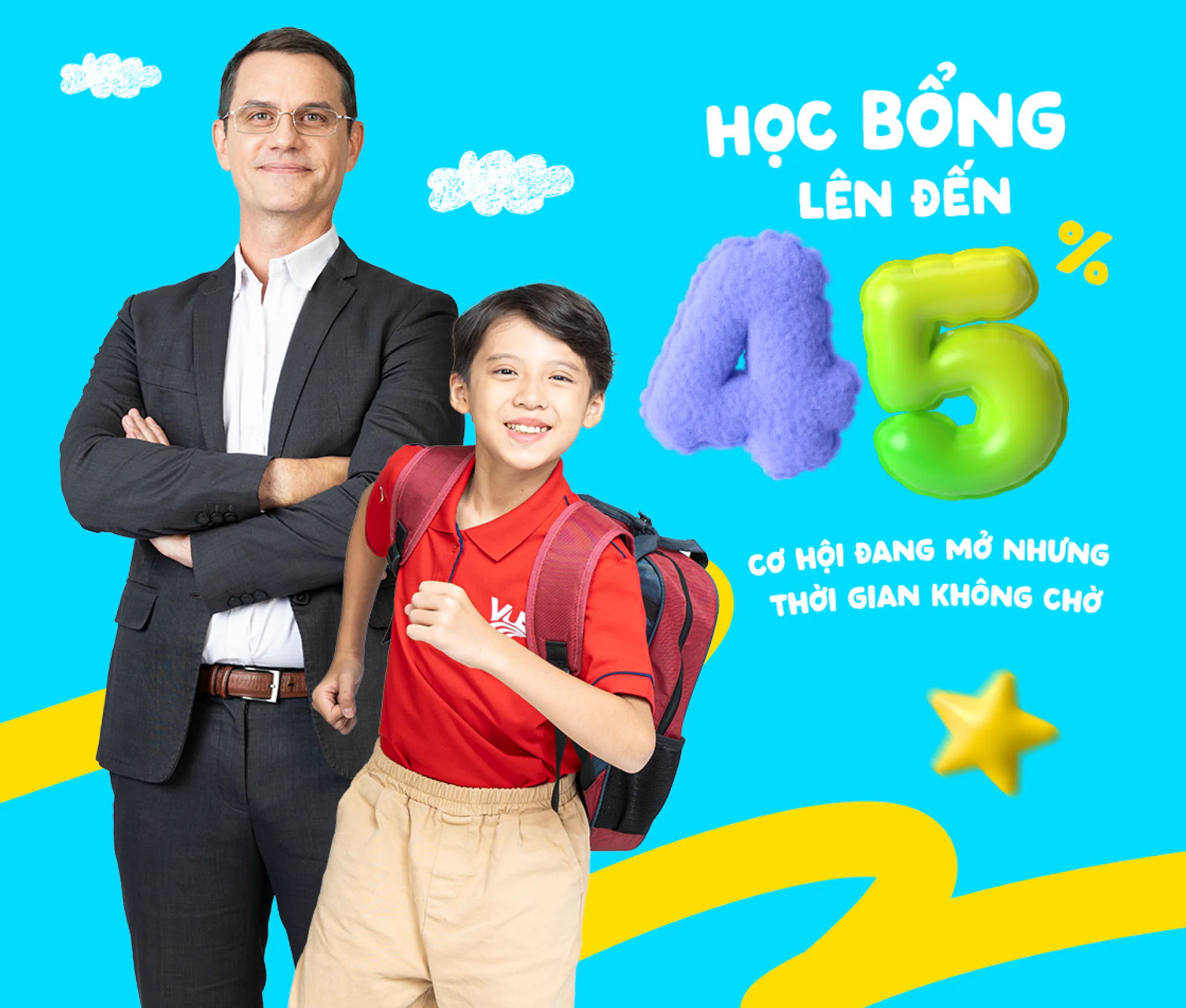 Học bổng lên đến 45% đăng ký tư vấn ngay