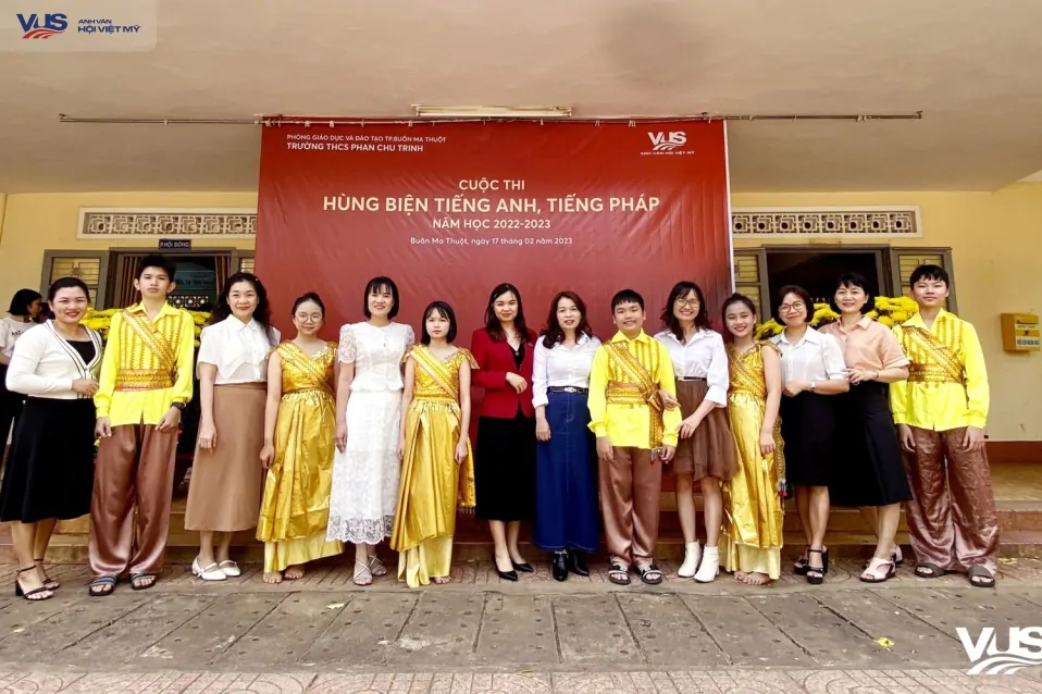 VUS và THCS Phan Chu Trinh tổ chức cuộc thi hùng biện cho HS