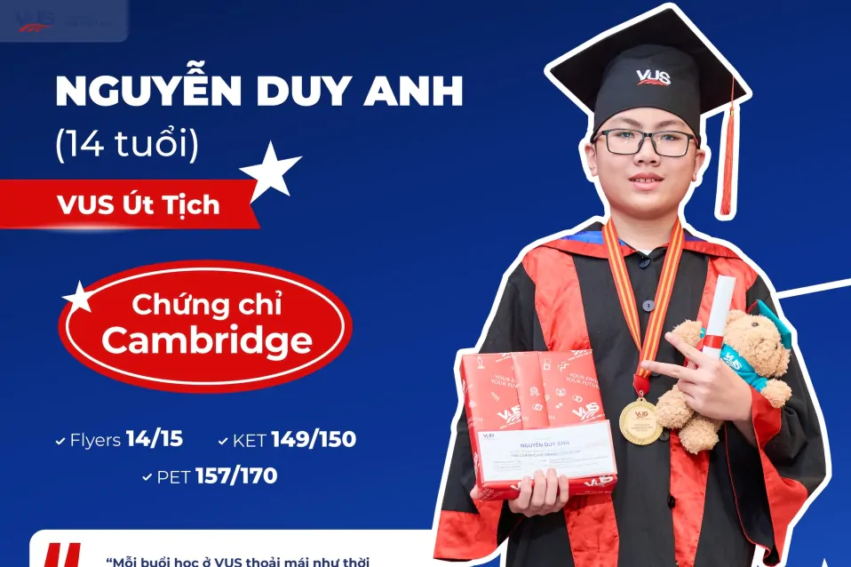 VUS Faces: Nguyễn Duy Anh xả stress bằng cách học tiếng Anh