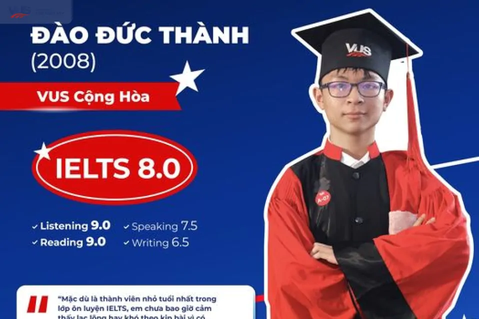 VUS Faces: Đào Đức Thành “Lời” Band điểm cao lẫn kỷ niệm đẹp