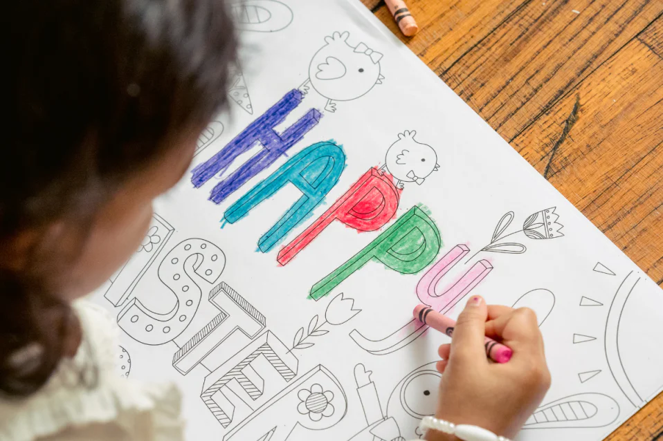 Tải ngay 100+ tranh tô màu cho bé tích hợp tiếng Anh