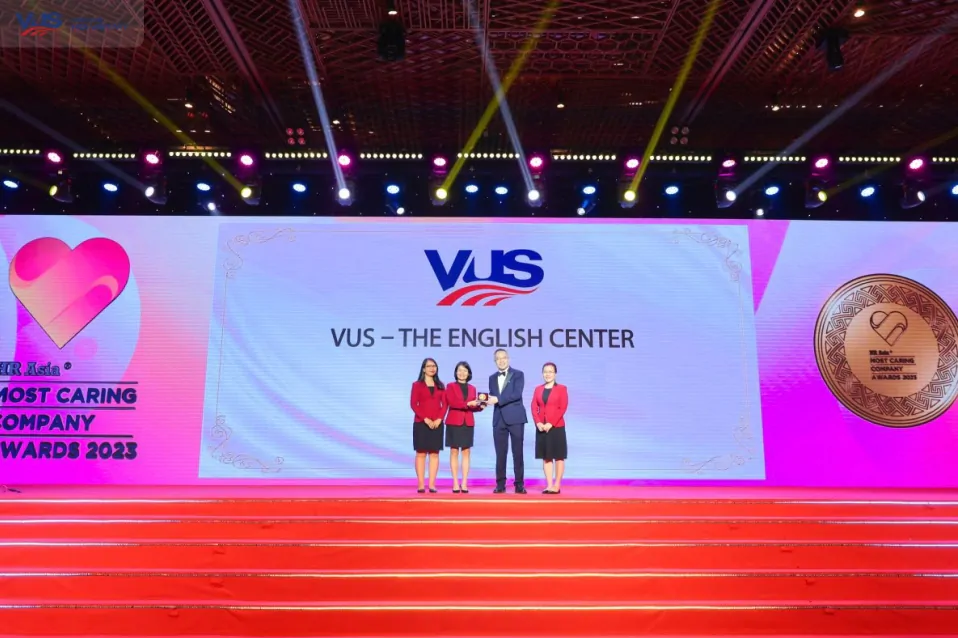 VUS được vinh danh tại Lễ trao giải HR Asia Awards 2023