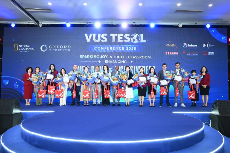 VUS TESOL 2025: Khơi dậy niềm vui trong lớp học tiếng Anh: đề cao giá trị của lớp học hạnh phúc và dung hợp