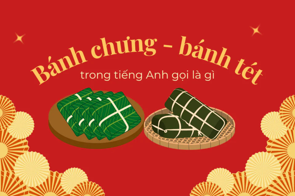 Bánh tét, bánh chưng tiếng Anh là gì? Cách gọi đúng & ý nghĩa văn hóa