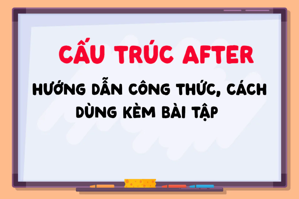 Cấu trúc After: Hướng dẫn công thức, cách dùng kèm bài tập