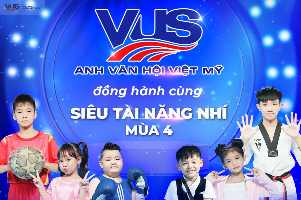 VUS đồng hành tài trợ chương trình Siêu Tài Năng Nhí mùa 4