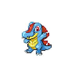 Totodile Sprite Image