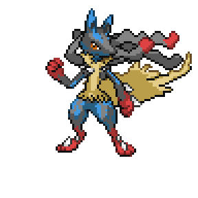 Lucacario Sprite Image