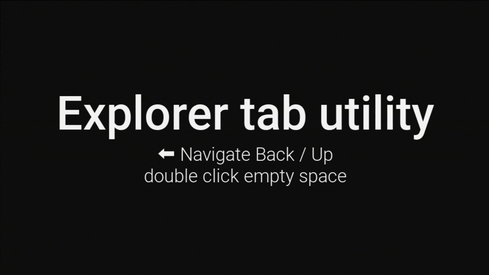 Navigate back/up