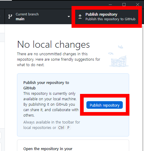 Publish repository