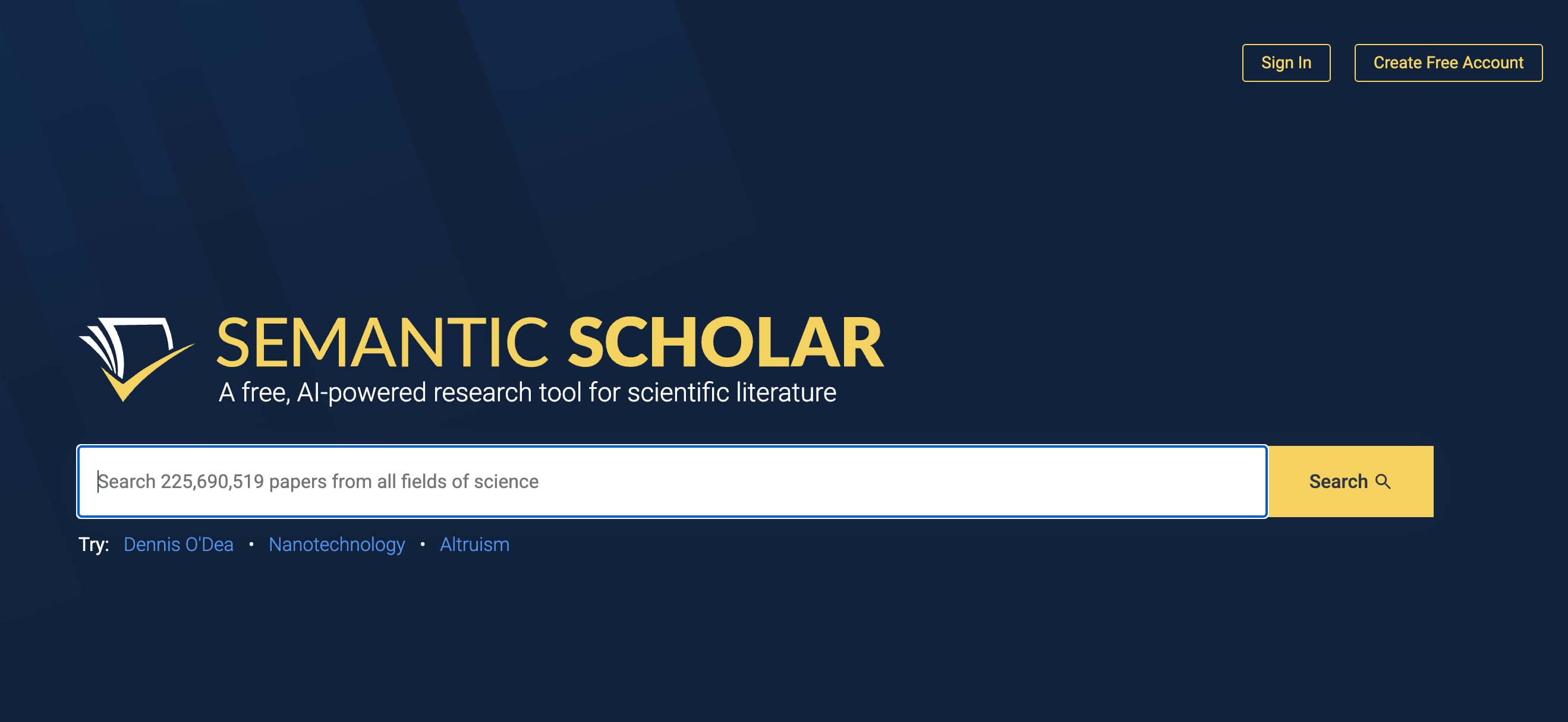 Semantic Scholar | AI-Powered Research Tool