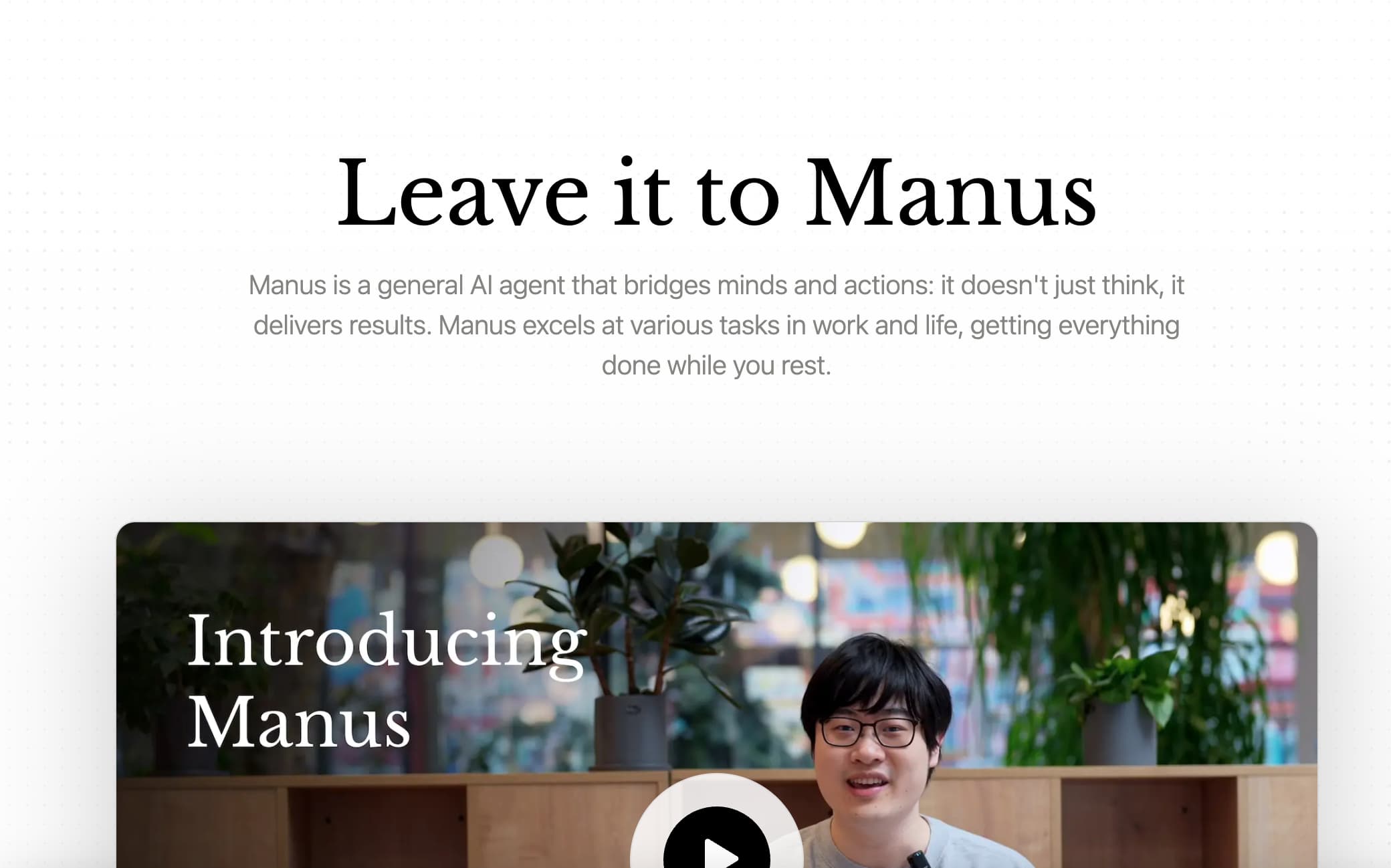 Manus