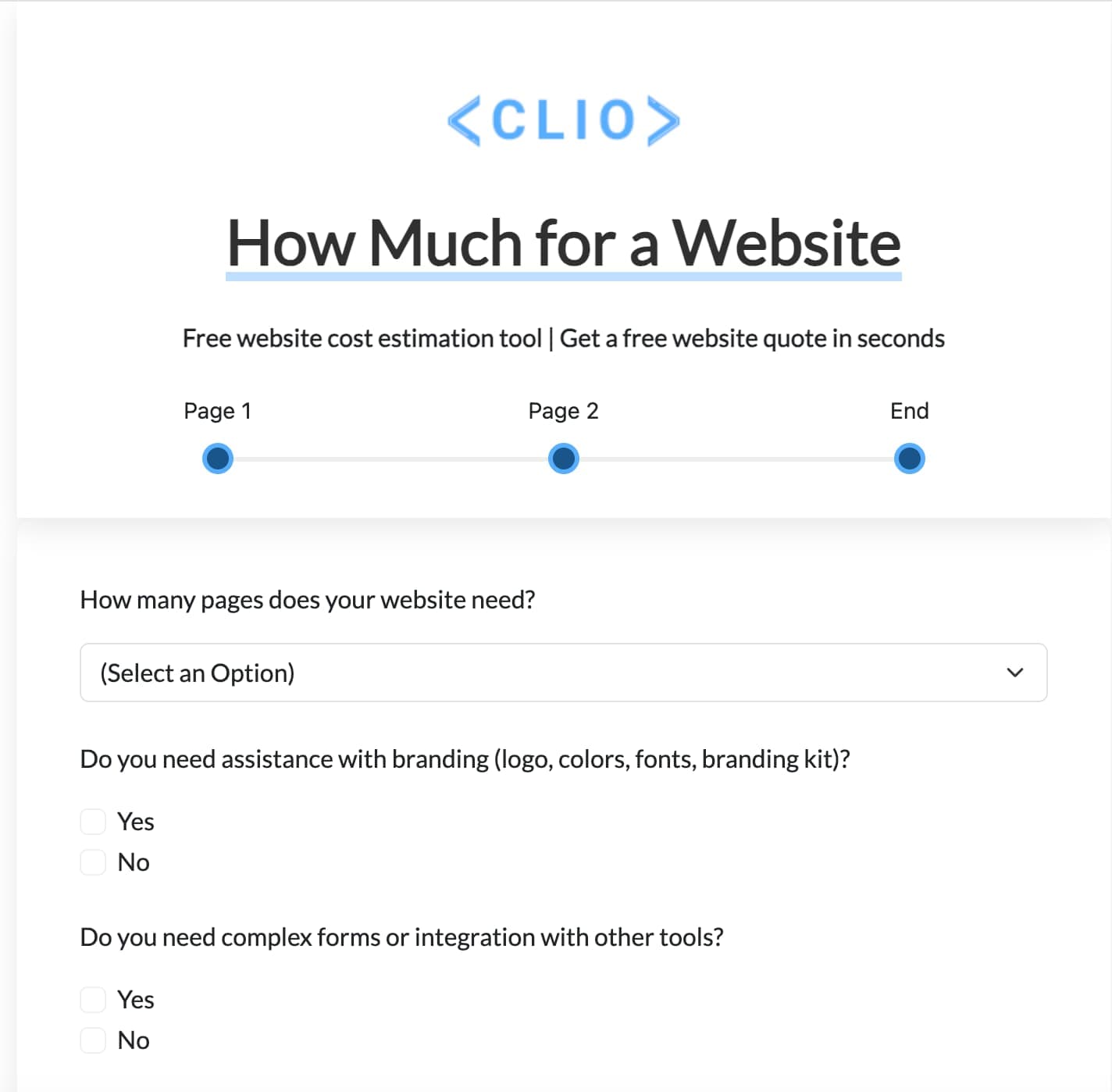 How Much for Site?
