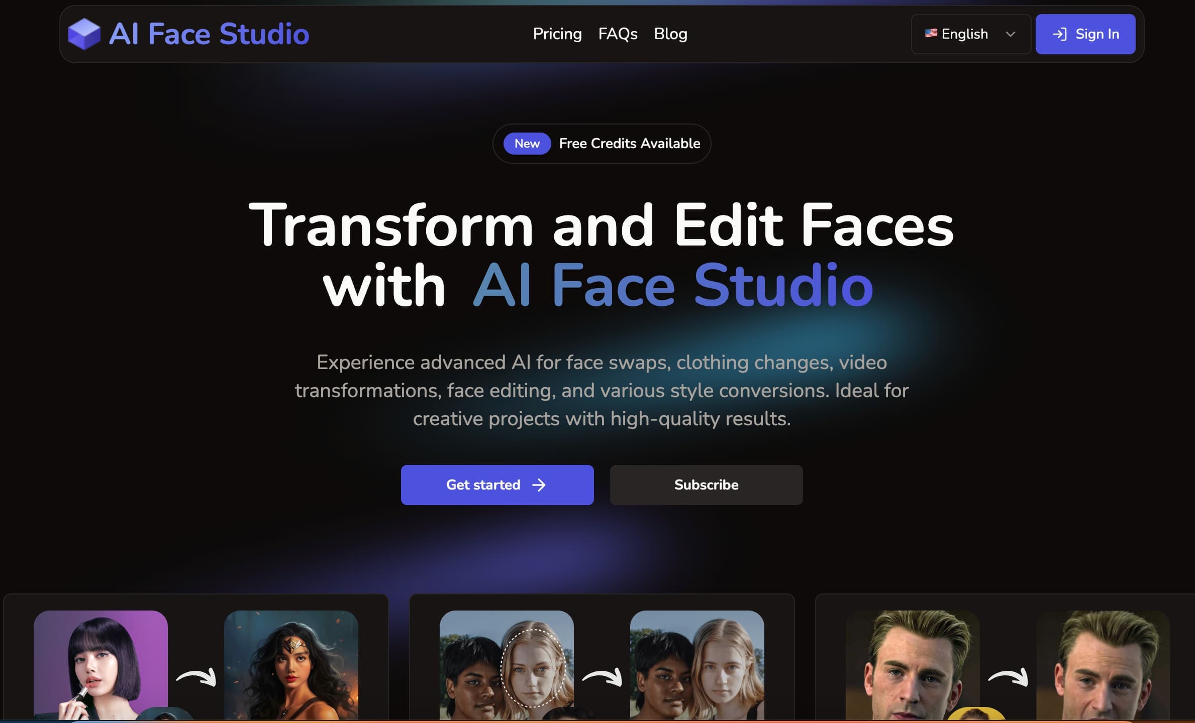 AI Face Studio