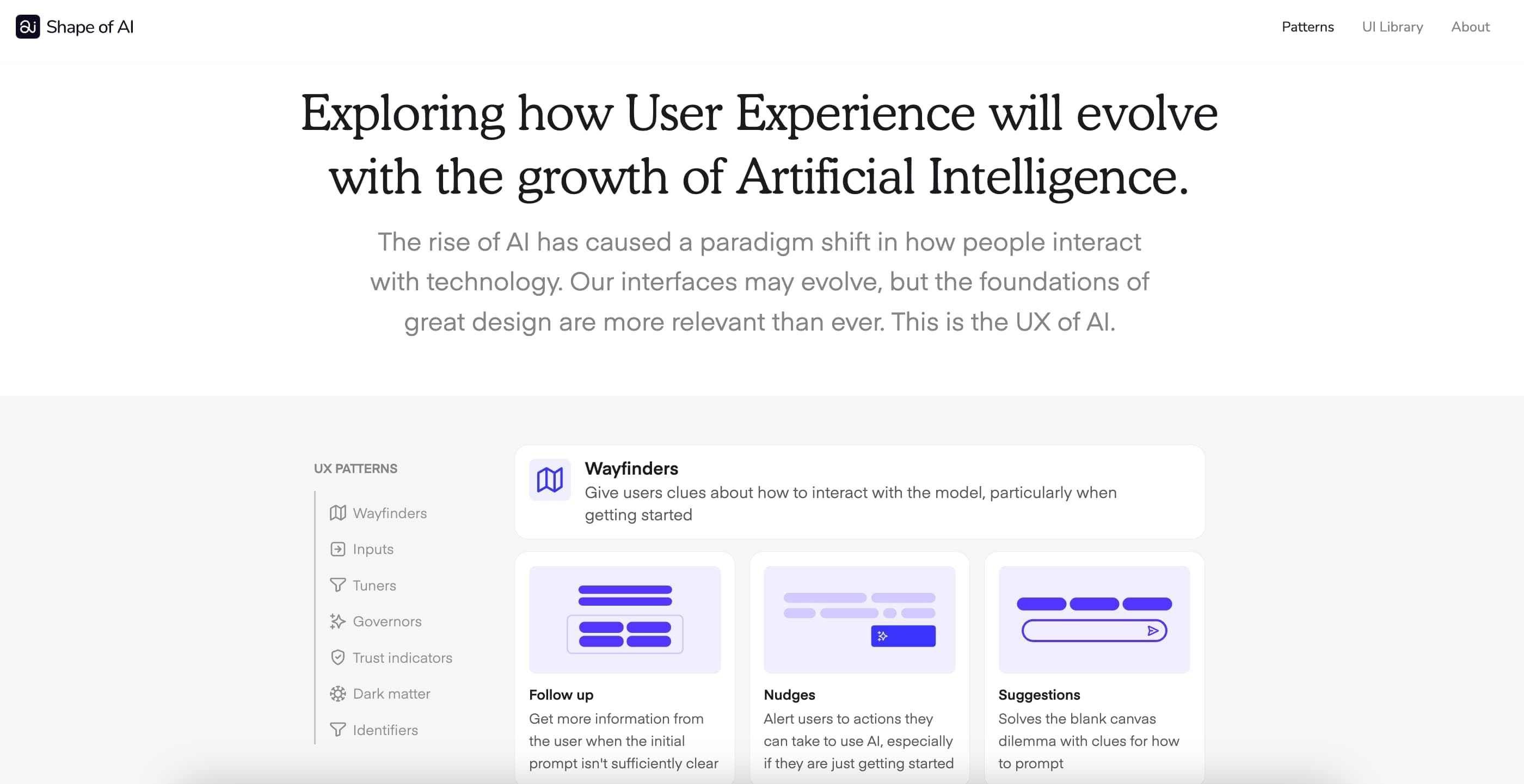 The Shape of AI

