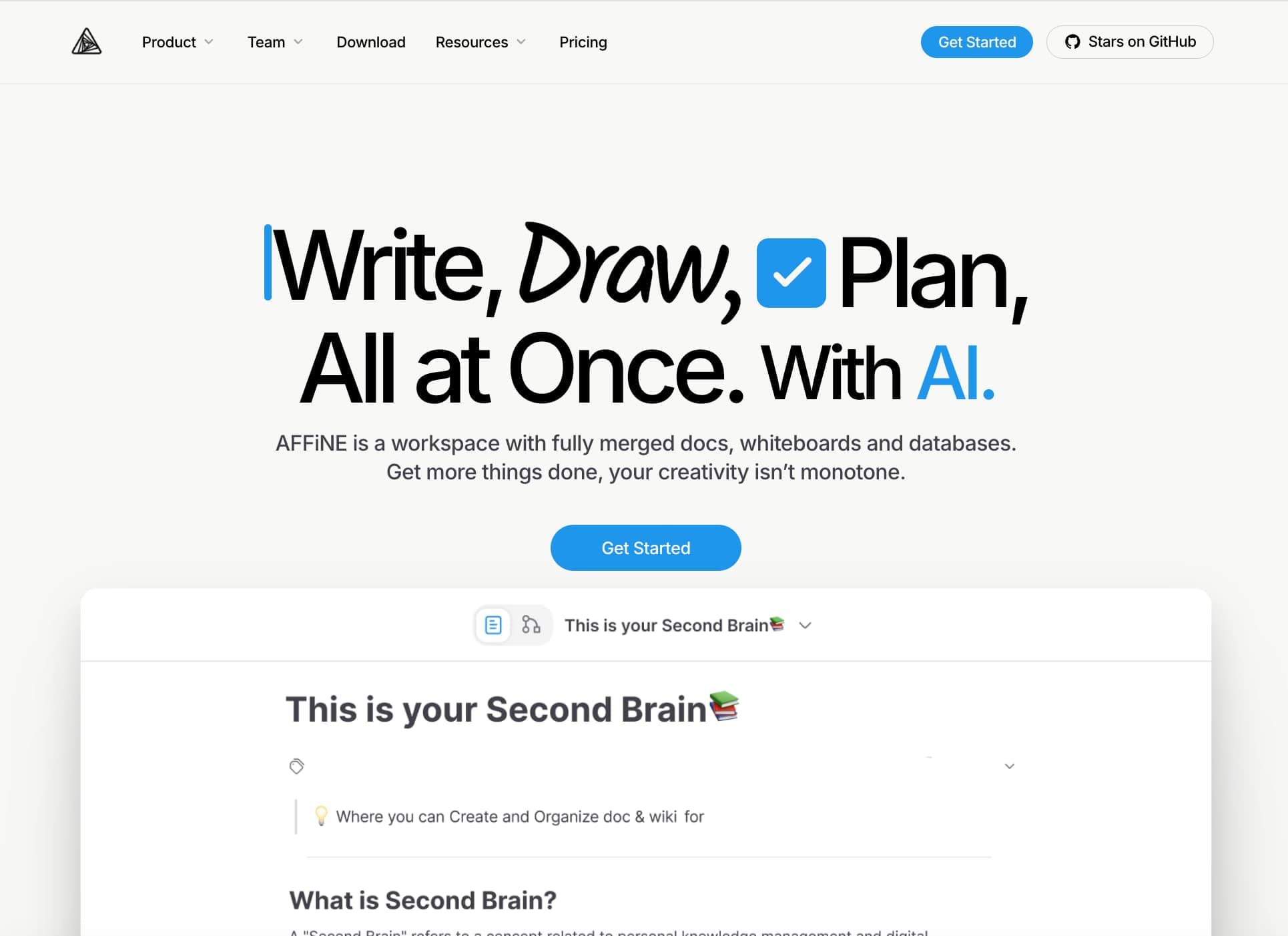 AFFiNE AI
