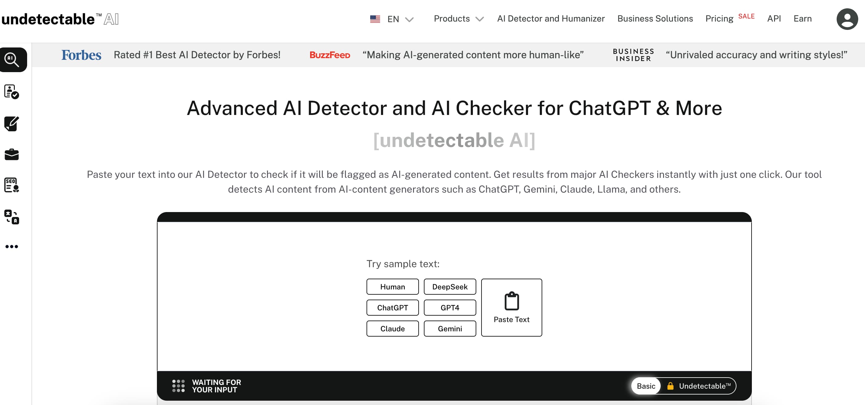 Undetectable AI
