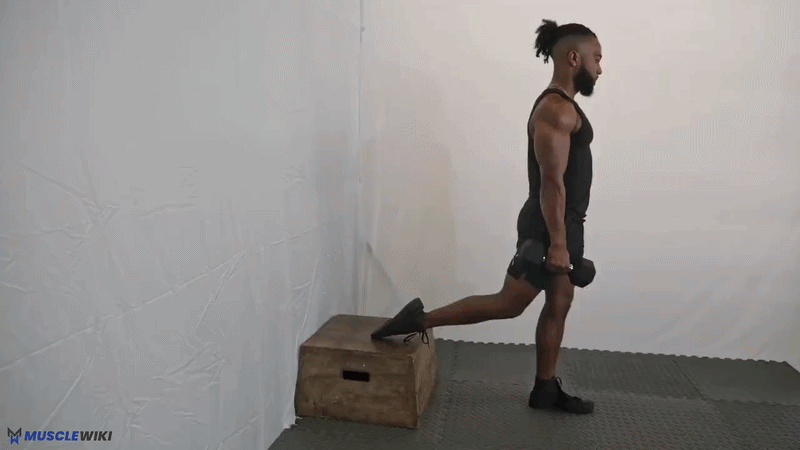 保加利亚分腿蹲