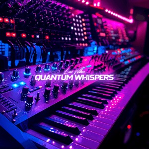 Quantum Whispers album cover - dark ambient soundscapes by Lars Willsen