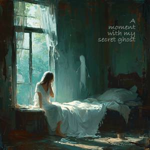 A Moment with My Secret Ghost single cover - a haunting track by Lars Willsen