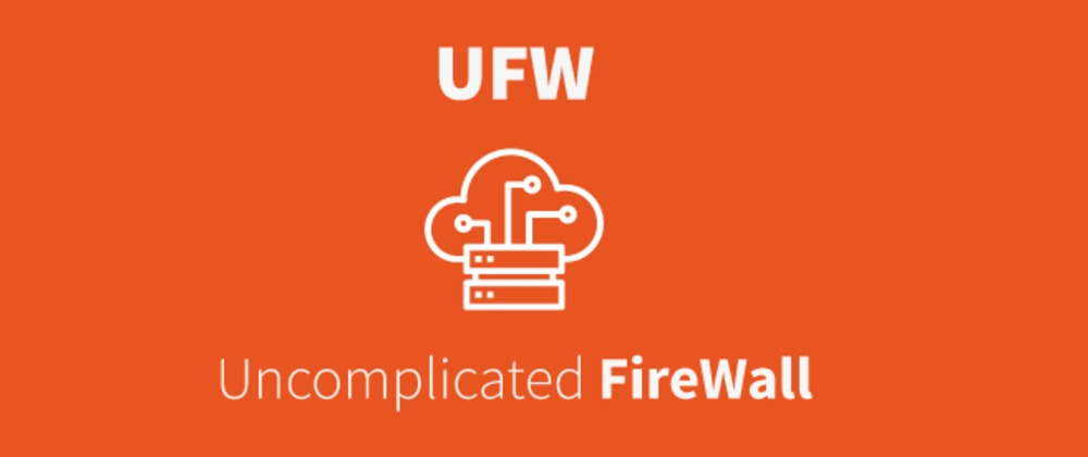 UFW 简单防火墙安装、配置、禁Ping