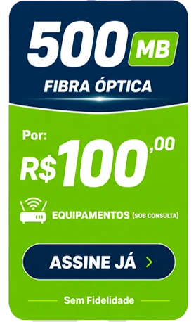 Plano 500MB Fibra