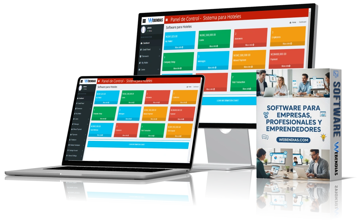 Software Empresarial Sin Mensualidades | Webendias.com