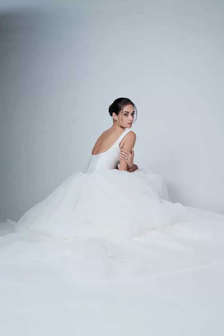 Monique Lhuillier Bridal Collection Bliss Automne 2026 Look 3