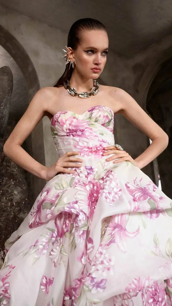 partie avant robe de mariée Fiori