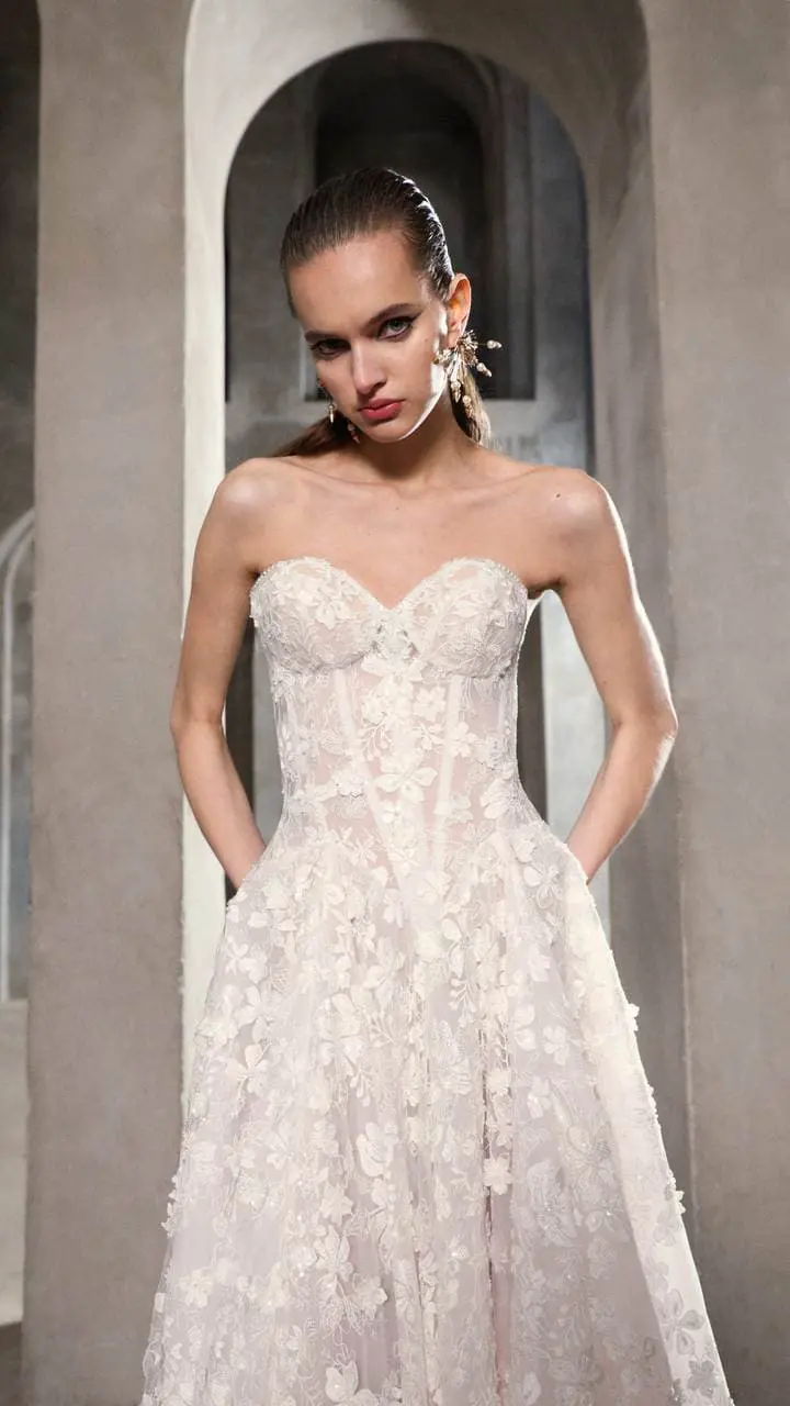 partie avant robe de mariée Primavera