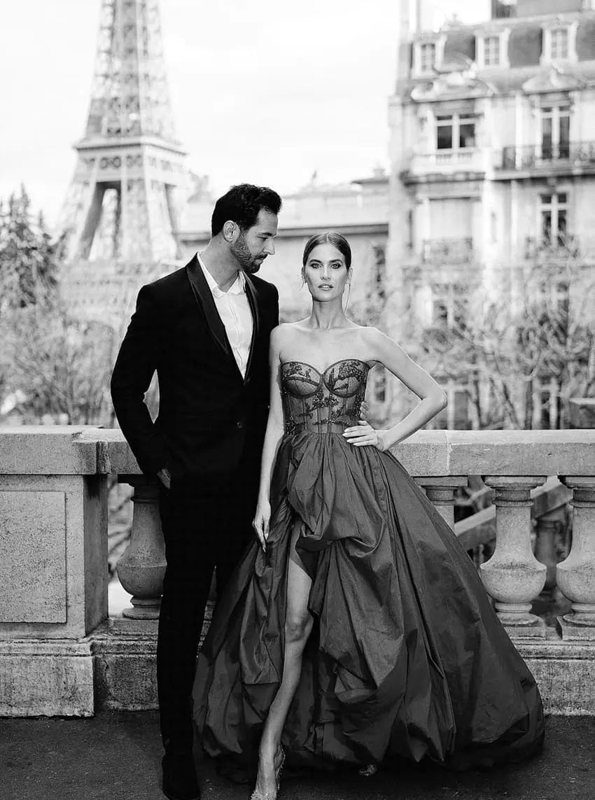 Hôtel de Crillon Paris pre-wedding Shooting par Audrey Paris Photo