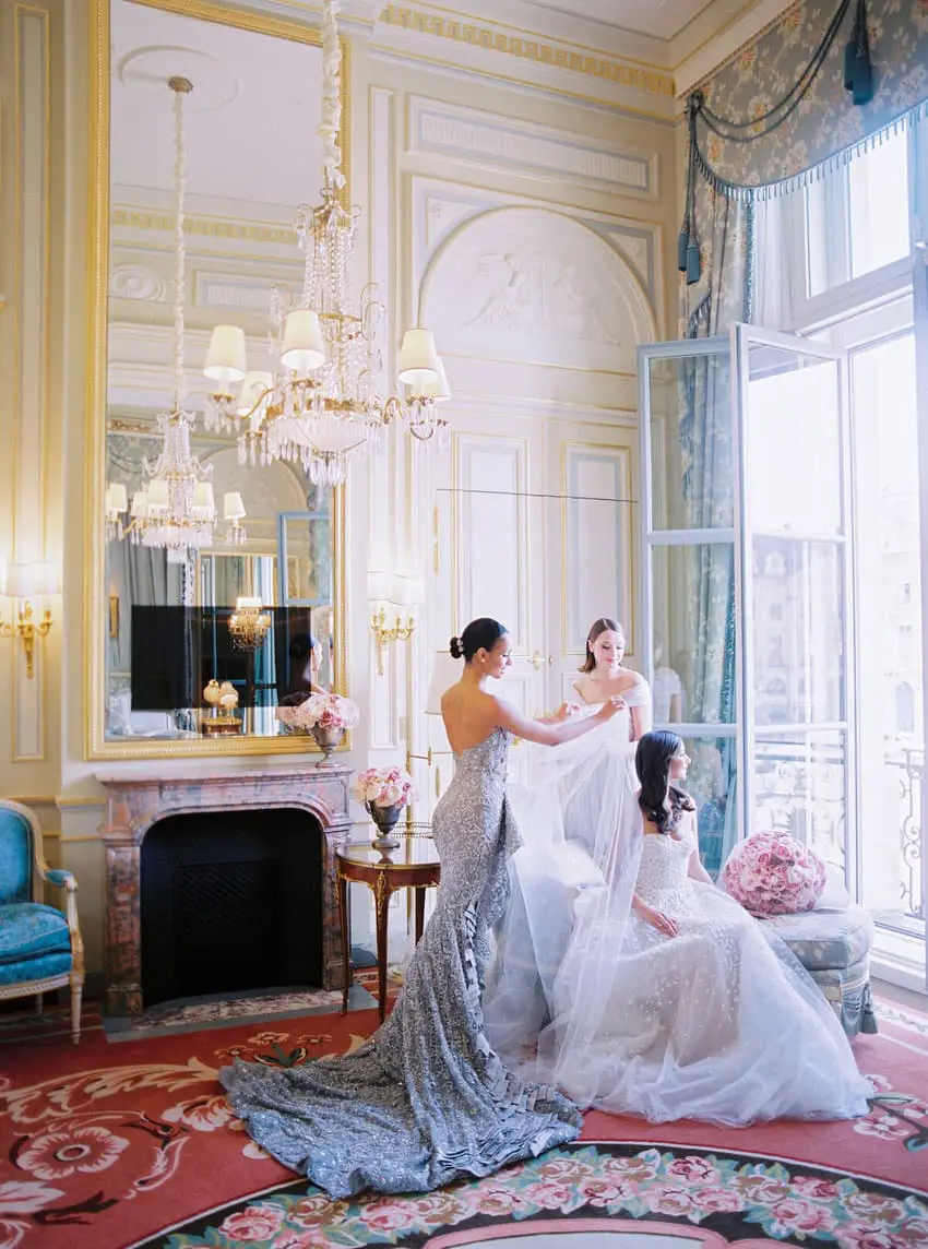 Ritz Paris Shooting de mariage chic et élégant
