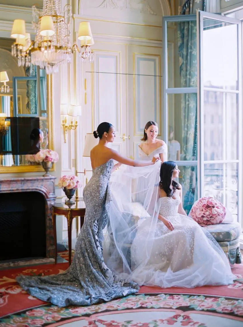 Ritz Paris Shooting de mariage chic et élégant