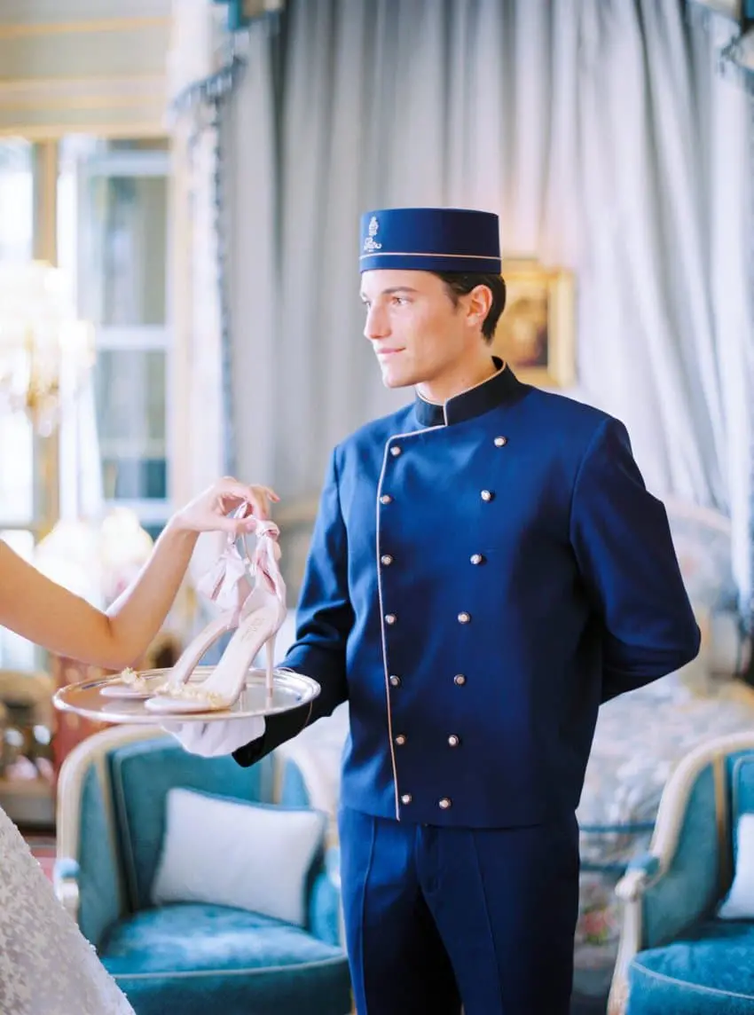 Ritz Paris Shooting de mariage chic et élégant