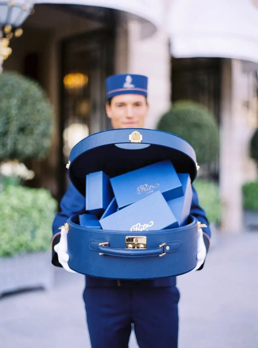 Ritz Paris Shooting de mariage chic et élégant