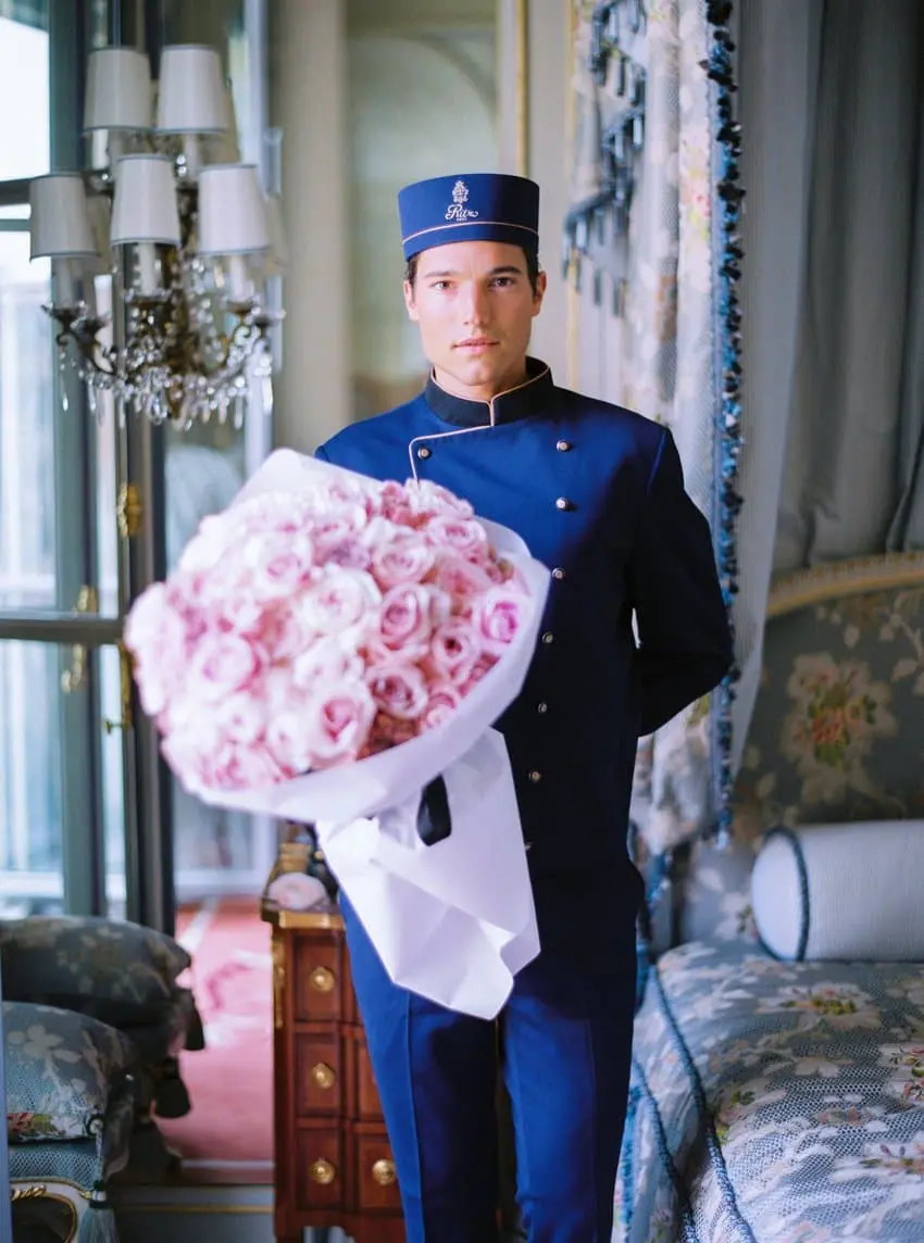 Ritz Paris Shooting de mariage chic et élégant