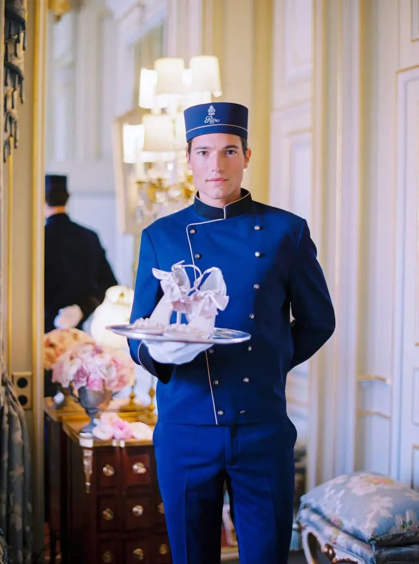 Ritz Paris Shooting de mariage chic et élégant
