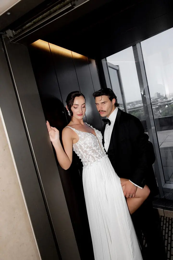 Photo de mode, Romance urbaine à Cologne, scène 36.