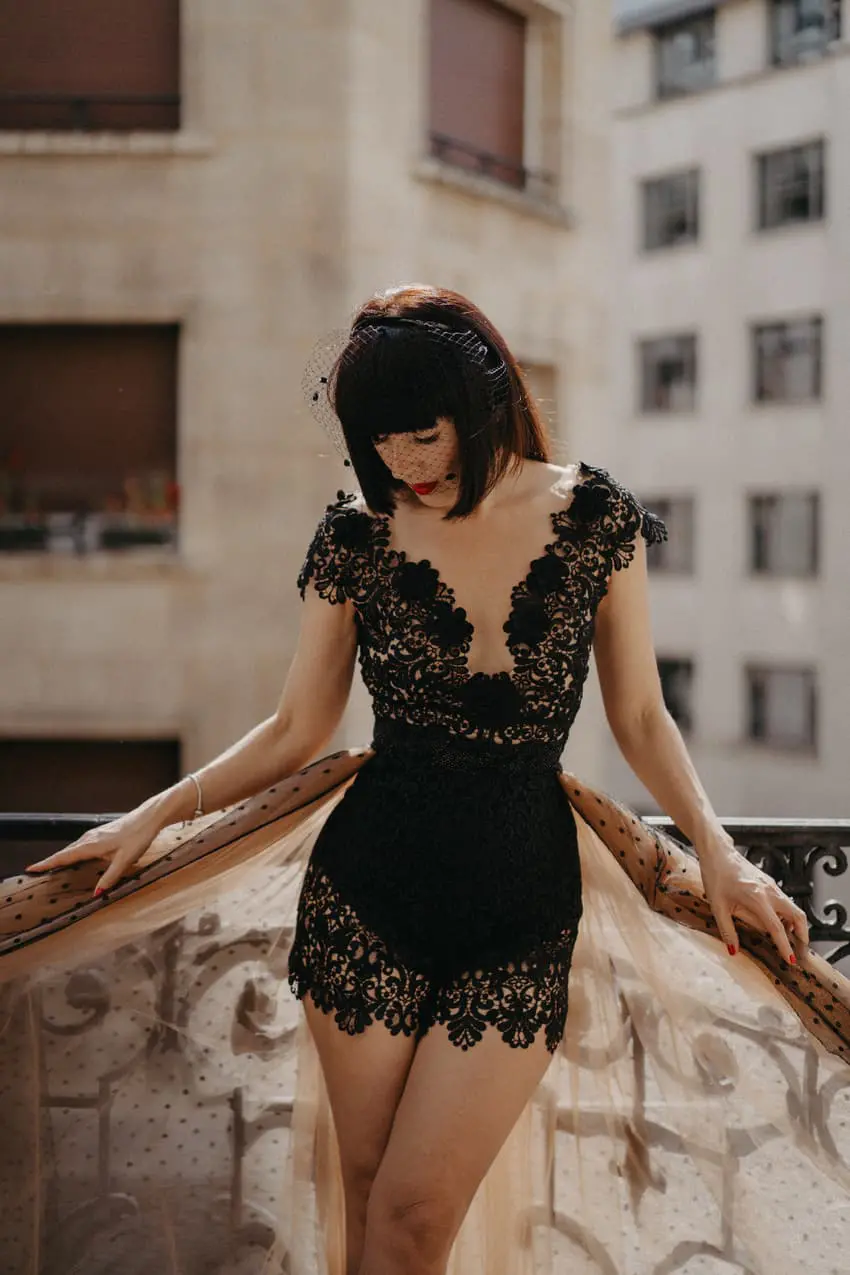 Shooting d'Inspiration : Runaway Bride par créatrice de mode et mannequin Veronika Jeanvie