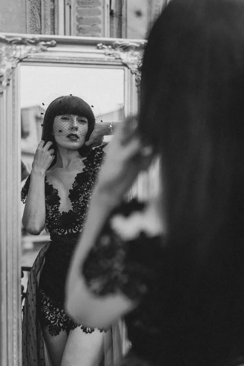 Shooting d'Inspiration : Runaway Bride par créatrice de mode et mannequin Veronika Jeanvie