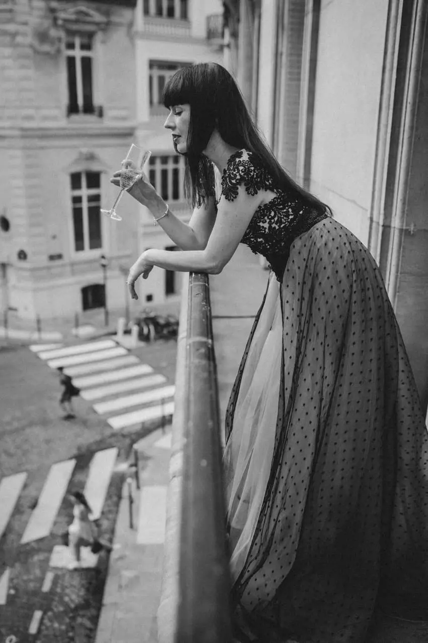 Shooting d'Inspiration : Runaway Bride par créatrice de mode et mannequin Veronika Jeanvie