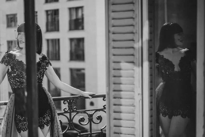 Shooting d'Inspiration : Runaway Bride par créatrice de mode et mannequin Veronika Jeanvie