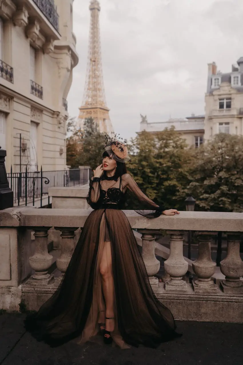 Shooting d'Inspiration : Runaway Bride par créatrice de mode et mannequin Veronika Jeanvie