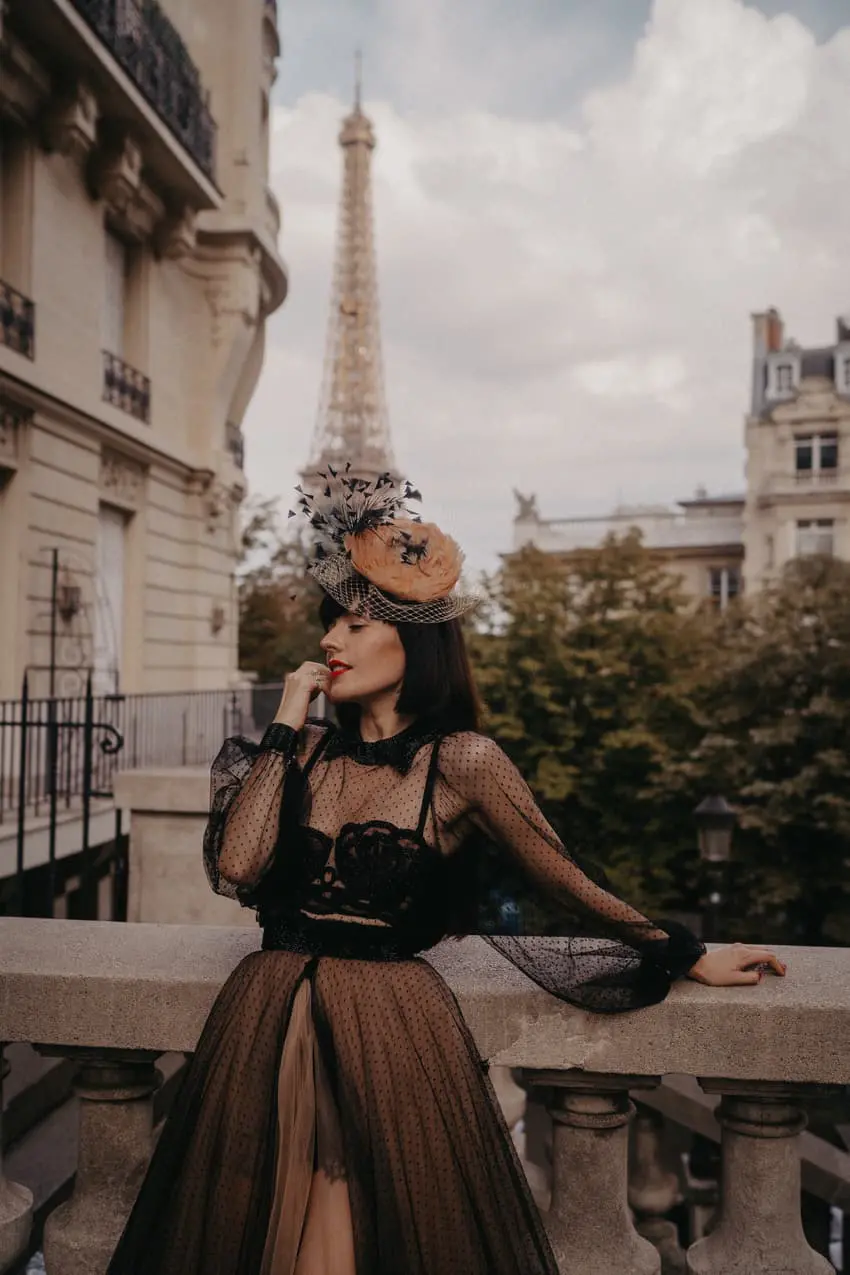 Shooting d'Inspiration : Runaway Bride par créatrice de mode et mannequin Veronika Jeanvie