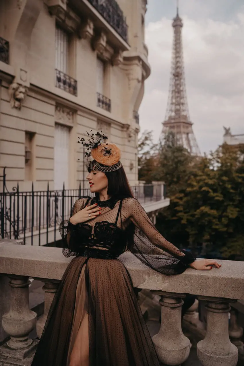 Shooting d'Inspiration : Runaway Bride par créatrice de mode et mannequin Veronika Jeanvie