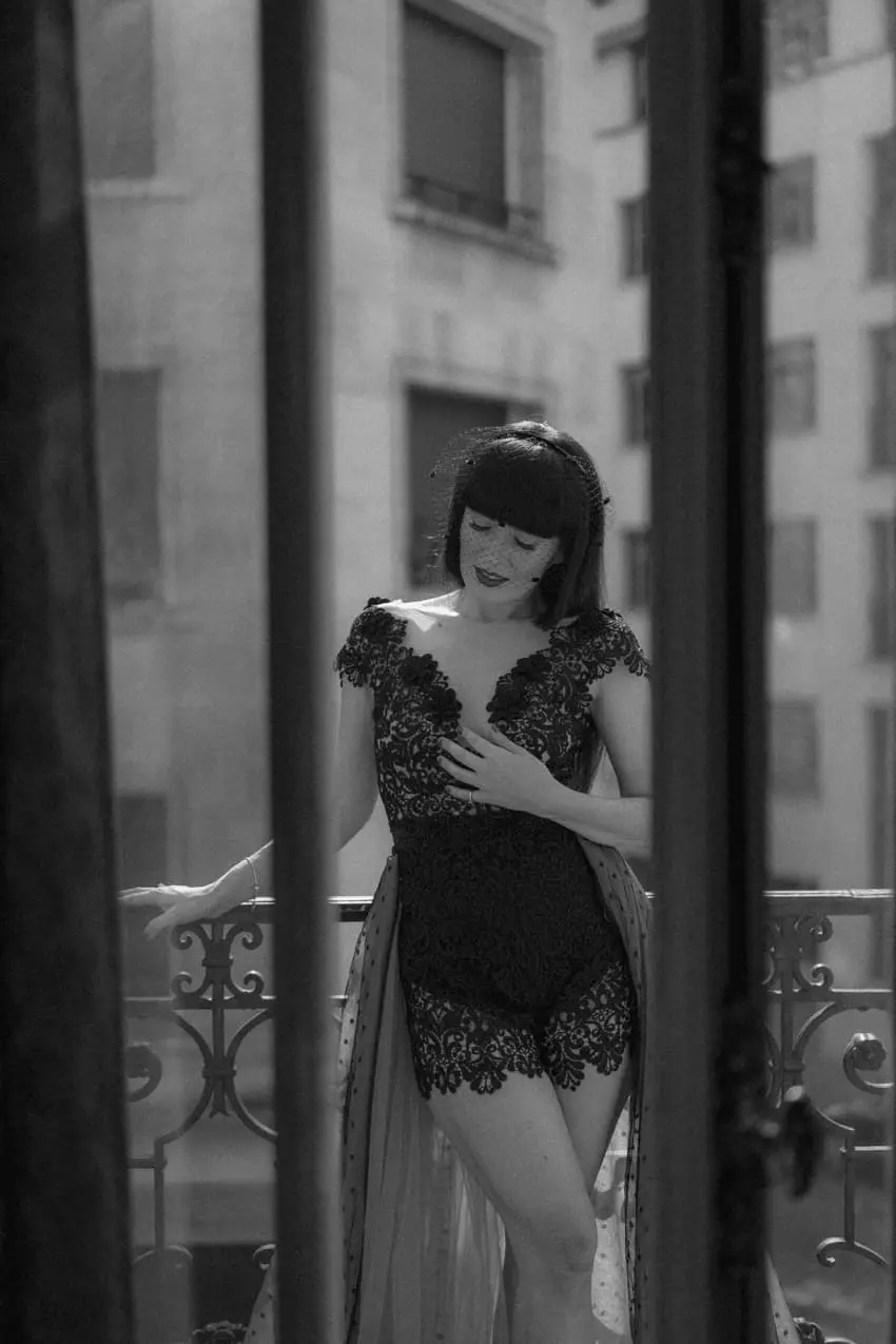 Shooting d'Inspiration : Runaway Bride par créatrice de mode et mannequin Veronika Jeanvie