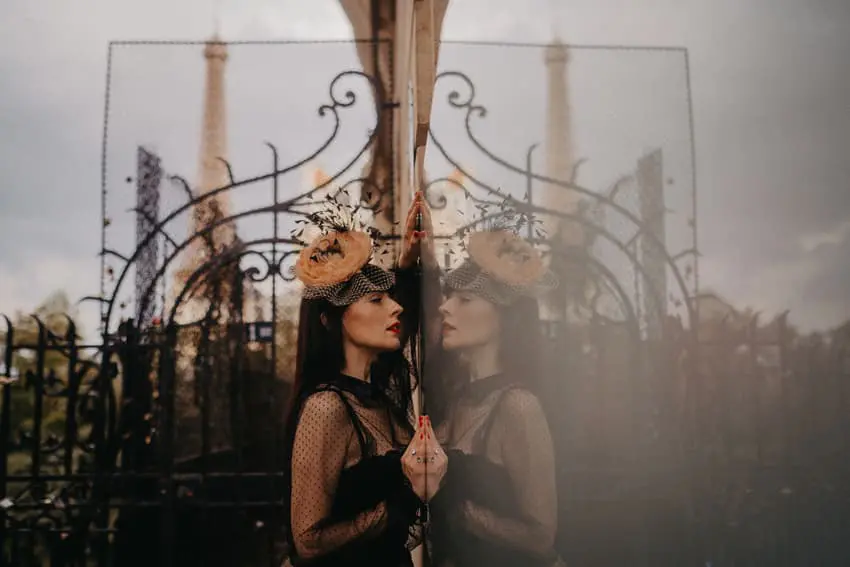 Shooting d'Inspiration : Runaway Bride par créatrice de mode et mannequin Veronika Jeanvie